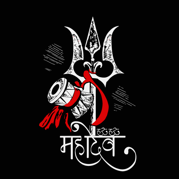 How To draw Om Trishul Henna Tattoo - om trishool tattoo - how to make mahadev  trishul tattoo mehndi - YouTube