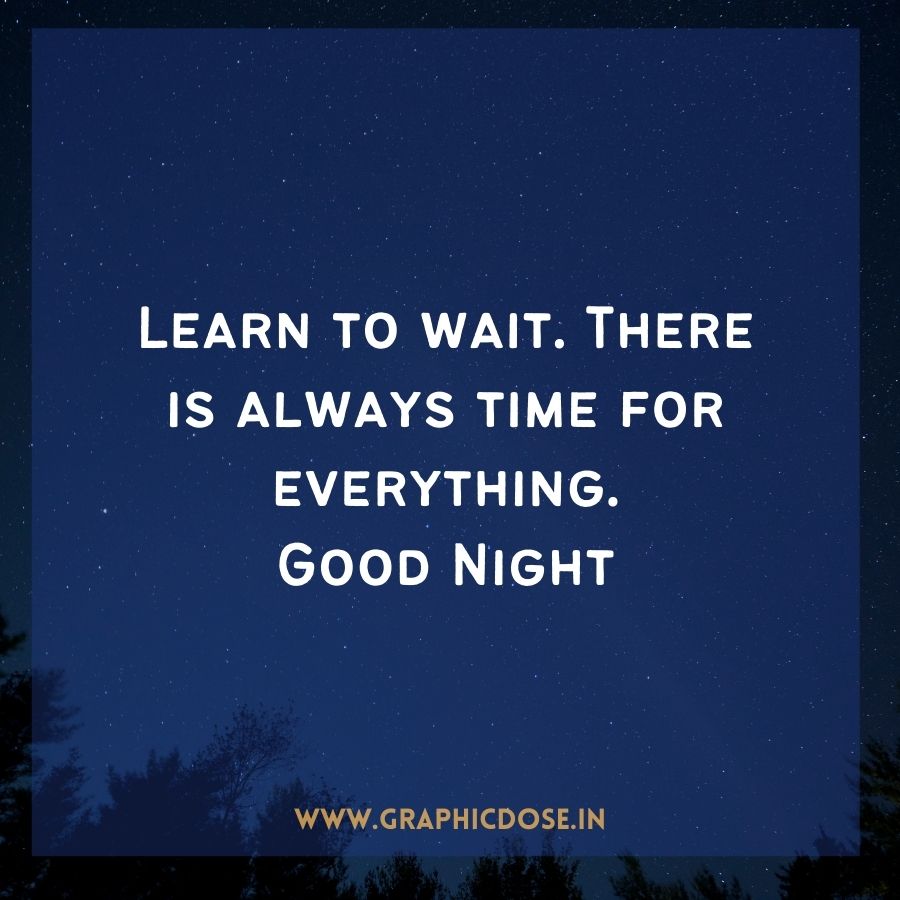 meaningful good night quotes in english
