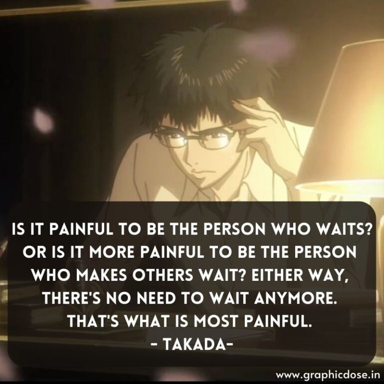 Sad anime quotes of all time about life, pain and loneliness - Graphic Dose